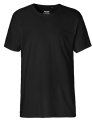 Heren T-shirt Neutral Interlock O61030 Zwart